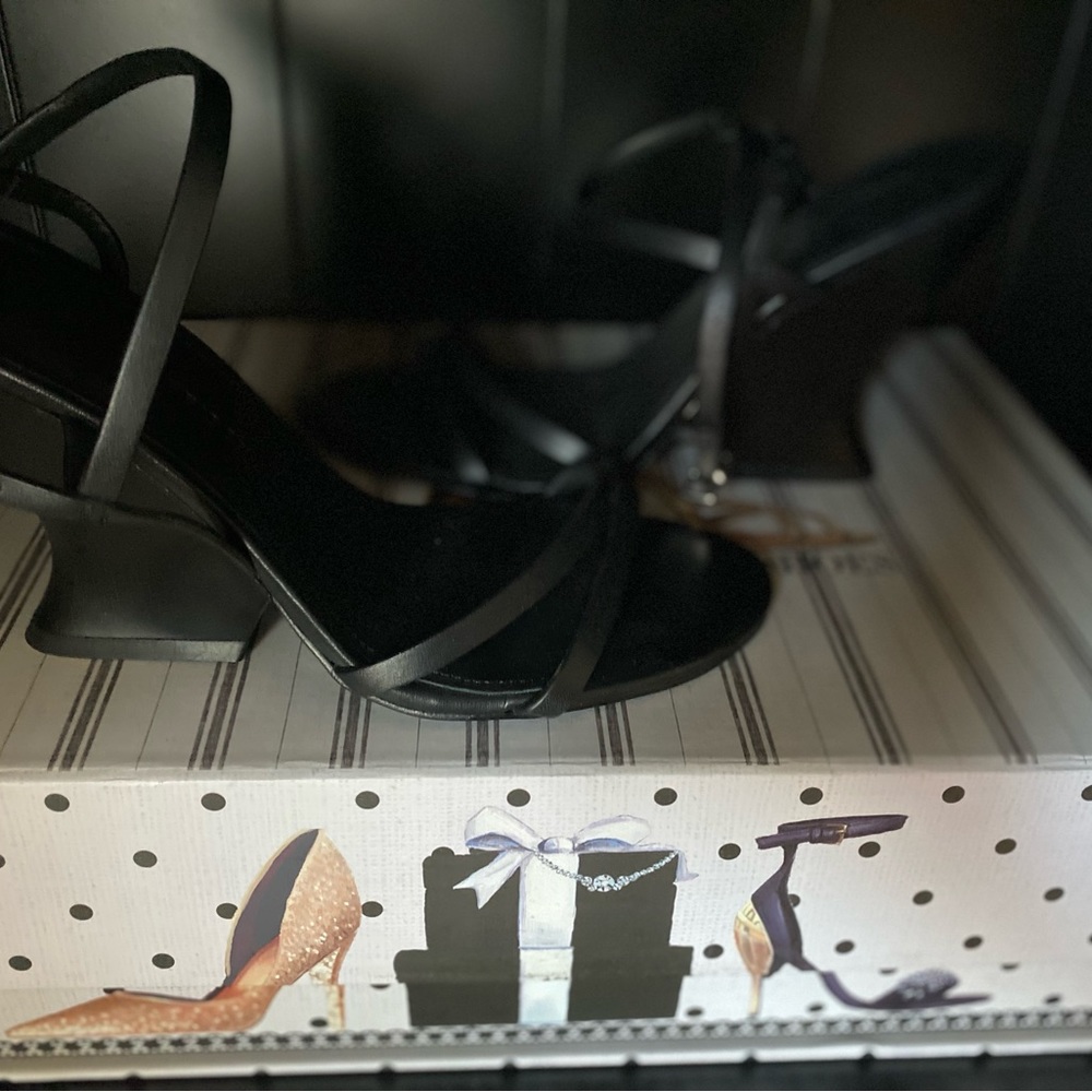 Sigerson Morrison Black Leather Sandals (NEW)